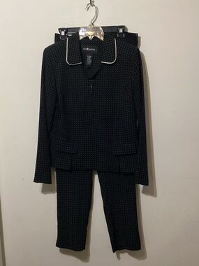 Vintage Sag Harbor Dress 2-Piece Pant Suit Size 10 Talla